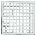 Newport Brass 6" Square Shower Drain in Matte White 233-601/52